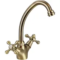 Aquanello Küchenarmatur nostalgisch Bronze Heritage Ascot BN-4004-HA