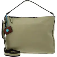 Gabs Leder Schultertasche Umhängetasche Calipso TG Shoulder Bag Celadon khaki
