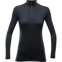 Devold - Breeze Woman Half Zip Neck - Merinounterwäsche Gr L schwarz