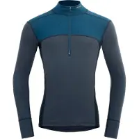 Devold - Lauparen Merino 190 Zip Neck - Merinounterwäsche Gr XXL blau