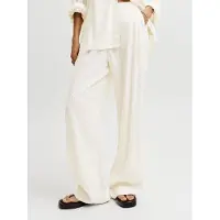 Jack & Jones Jxalmira Linen Blend Hw Pant WVN Ln