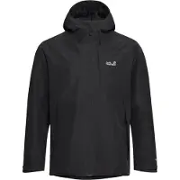 Jack Wolfskin Herren Flextrail 2L Regenjacke black XXL