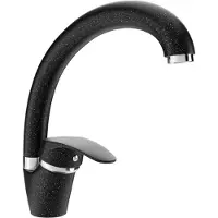 Mexen Rosa Küchenarmatur, schwarz gesprenkelt - 670800-76