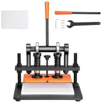 OEM Handgeführte Ponsmaschine, 10,2 x 4,7 Zoll Reliefplatte, Dauerhafte Doppelgelenkführung für verschiedene Materialien, 0,47 Zoll Druckabstand