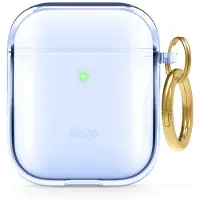 Elago Clear Case für AirPods 2 / AirPods 1 Aquablau