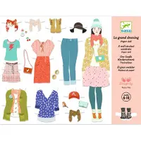 Djeco Bastelset Oh La Mode Le Grand Dressing