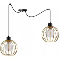 Light hom Deckenleuchte Kronleuchter Golden Spider Loft