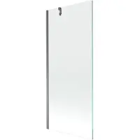 Mexen Next Duschwand 1-flügelig 80 x 150 cm, transparent, Gun Metal - 895-080-000-00-00-95