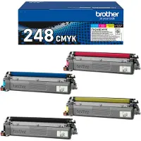 Brother Original Toner TN-248VAL CMYK, Multipack, jeweils bis zu 1000 A4-Seiten, CYMK