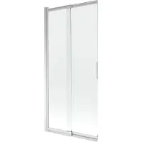 Mexen Fox 2-teilige verschiebbare Duschabtrennung 85 x 150 cm, transparent, Chrom - 891-085-002-01-00