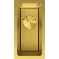 Mexen Trixo Edelstahlspüle 1-beckig 230 x 440 mm, gold HC - 6411221000-55HC