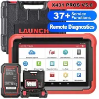 Launch X431 PROS V5.0 KFZ-Diagnosescanner bidirektionales Vollsystem-Scan-Tool auf OE-Ebene, 38+ Services, ECU-Codierung, Aktiver Test, IMMO-Service 2 Jahre Update