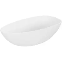 Mexen Imola freistehende Wanne aus Konglomerat 150 x 77 cm, mattweiß - 57281507600