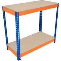 Monster S-Rax 2-stufige Werkbank- 90cm x 45cm x 90cm
