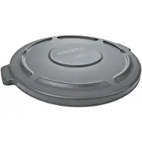 Rubbermaid Deckel für Mehrzwecktonne 38l grau mit Schnappverschluss - FG260900GRAY