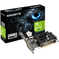 Gigabyte GV-N710D3-2GL, GeForce GT 710, 2 GB, GDDR3, 64 Bit, 4096 x 2160 Pixel, PCI Express 2.0