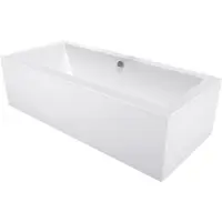 Mexen Cube Badewanne rechteckig 180 x 90 cm mit Verkleidung, weiß - 55051809000X