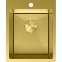 Mexen Solix Edelstahlspüle 1-beckig 400 x 500 mm, gold - 6406401000-55