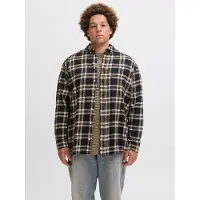 Jack & Jones Classic Flannel Check Plus Size Langarmhemd