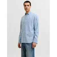 Jack & Jones Harvey Chambray Premium Langarmhemd
