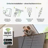 TEPTO 930W Balkonkraftwerk Smart mit Avocado 22 Pro¬†4kWh Speicher