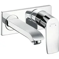 Hansgrohe Metris Waschtischmischer Unterputz Fertigset Chrom kurzer Auslauf