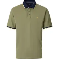 Casamoda Polo Piqu&eacute; Contrast Gr&uuml;n