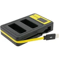 PATONA SmartDual LCD USB Ladegerät für Nikon EN-EL14