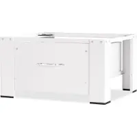 OEM Universal Wasmachine Verhoger mit Aufnahmelaufschlag, Wasmachine-Unterbau, Wasmachine-Stütze, weiß, 62,5 x 54,5 x 32,5 cm