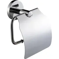Kwc Wc-rollenhalter, FIRMUS, Edelstahl, 140x162x65 mm, Aufputz, Hochglanz