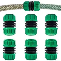 OEM Tuinslangadapter - 1/2 Zoll - Verlängerungskopf - Für Gartenschläuche - Wasserhahnadapter - Grün