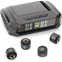 OEM Drahtloses Reifendruckkontrollsystem 4 Räder Solar und magnetisch aufladbar