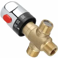 OEM Massieve messing 3-Wege Thermostatische Mischpumpe, Temperaturregelung für Haushalts-Wasserheizungen
