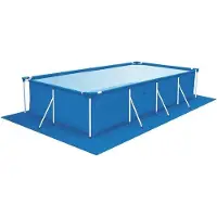 OEM Opvougbare Schwimmbecken-Mat 3x5m - Bodenmat für Luftfeder-Schwimmbecken