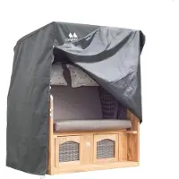 Markenlos Premium Schutzhülle für Strandstuhl - atmungsaktiv - XXL - 152 cm breit