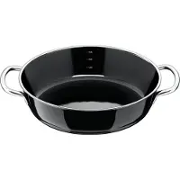 WMF Professional Schmorpfanne, Schmorpfanne aus Silargan-Funktionskeramik mit nickelfreien Oberflächen, Durchmesser: 28 cm