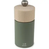 Peugeot Pfeffermühle BOREAL 12cm Zirkonia-Mahlwerk Buchenholz Olivgrün