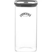 Kilner FRESH STORAGE Vorratsglas 1,5 Liter, quadratisch, Borosilikatglas