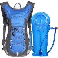 OEM Hydrationsrucksack mit 2-Liter-Wasserschlauch, Fahrradtragesack für Joggen, Wandern, Fahrradfahren, Camping und Klettern, recycelbar