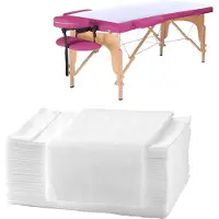 Markenlos Einweg-Bettlaken aus Vliesstoff, wasserdicht und ölbeständig, für Schönheitssalons, Spas, Tattoo-Studios und Massagebetten - 80x180 cm - 20 Stück