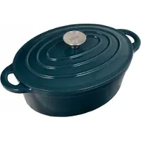 Nois Ovaler Topf aus Gusseisen Tierra 30CM 4L Meer