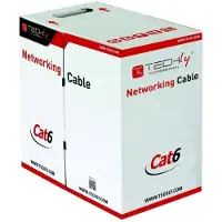 Techly ITP9-FLU-0305, 305 m, Cat6, U/UTP (UTP), Grau