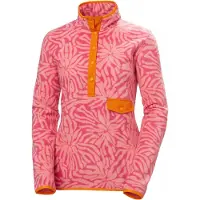 Helly Hansen Strickfleece-Pullover "MARIDALEN PRINTED FLEECE", Damen, Gr. M, coral almond, Obermaterial: 100% Polyester, Pullover Strickfleece-Pullover, für Erwachsene, in den Größen XS bis XL