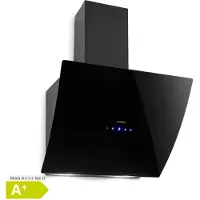 Klarstein Dunstabzugshaube, Dunstabzugshaube 60cm, Dunstabzugshaube Umluft/Abluft, Abzugshaube mit Fettfilter, Dunstabzug zur Wandmontage, Dunstabzugshauben mit LEDs, Kopffreihaube 641 m³/h Abluft