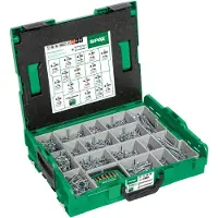 Spax Sortimentskoffer - Senkkopf T-STAR PLUS WIROX - L-BOXX inkl. 2.446 Schrauben