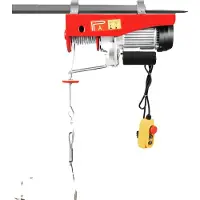 OEM Elektrischer Winden, 1600W Leistung, 220V Spannung, 1000kg Hebekapazität, 12m Drahtseillänge, 8m/min Hebegeschwindigkeit