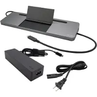ITEC i-tec Metal SB-C Ergonomic 4K 3x Display Docking Station with Power Delivery 85 W + Universal Charger 100 W, Kabelgebunden, USB 3.2 Gen 1 (3.1 Gen 1) Type-C, 85 W, 3,5 mm, 10,100,1000 Mbit/s, Grau