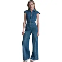 DKNY Dw2300008 Wide Leg Kurzärmliger Overall