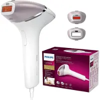 Philips Lumea IPL 8000 Series BRI944/00 IPL Haarentfernungsgerät mit SenseIQ, Lichtimpulstechnologie (IPL), Pink, Weiß, 8,5 min, 2,5 min, 2 min, 1,5 min