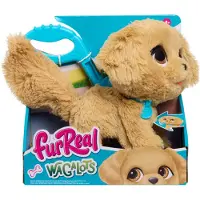 Furreal Wag-a-lots Golden Retriever Interactive Teddybär Gelb Gelb One Size